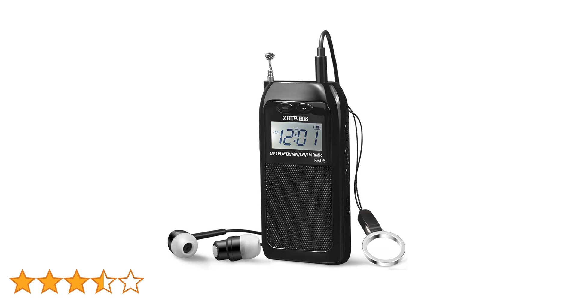 ポータブルラジオ 高感度 FM/AM/SW Amazon.co.jp: ZHIWHIS ポータブルラジオ 充電式 デジタル